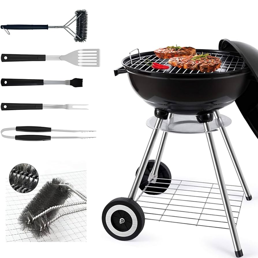 Amazon.com: Papapacks 18 Inch Portable Charcoal Grill with